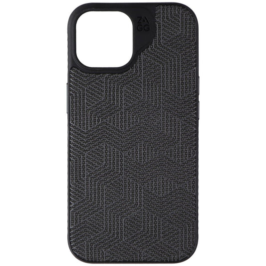 ZAGG London Snap Ultra Slim Case for Apple iPhone 15 - Black Geo Cell Phone - Cases, Covers & Skins Zagg - Simple Cell Bulk Wholesale Pricing - USA Seller