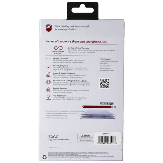 ZAGG Glass Curved Screen Protector for Google Pixel 2 XL - Clear Cell Phone - Screen Protectors Zagg - Simple Cell Bulk Wholesale Pricing - USA Seller