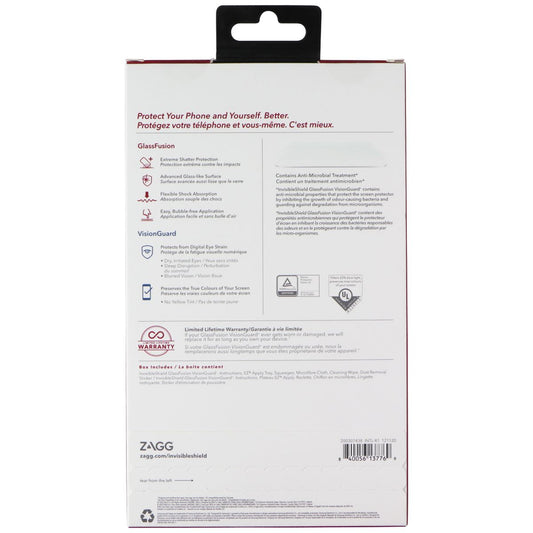 InvisibleShield GlassFusion VisionGuard+ Screen Protector for Galaxy S21+ 5G