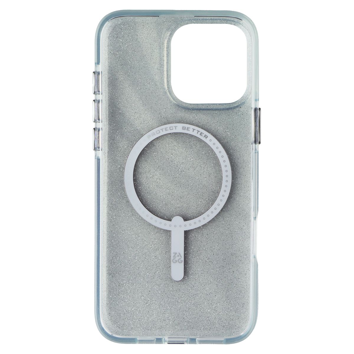 ZAGG Milan Snap Case for MagSafe for iPhone 16 Pro Max - Clear/Glitter Swirl Cell Phone - Cases, Covers & Skins Zagg - Simple Cell Bulk Wholesale Pricing - USA Seller