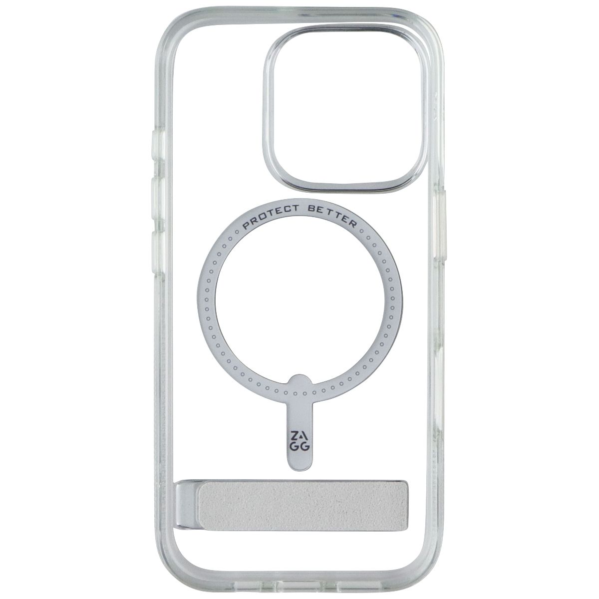 ZAGG Crystal Palace Snap Kickstand Case for MagSafe for iPhone 16 Pro - Clear