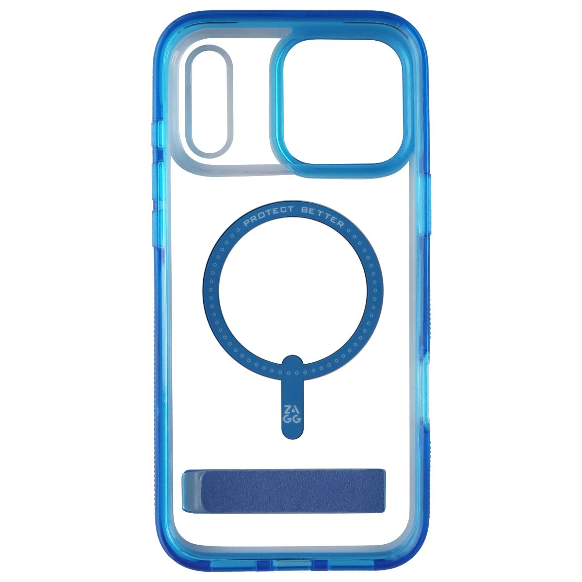 ZAGG Santa Cruz Snap Kickstand Case for MagSafe for iPhone 17 Pro Max - Blue Cell Phone - Cases, Covers & Skins Zagg - Simple Cell Bulk Wholesale Pricing - USA Seller