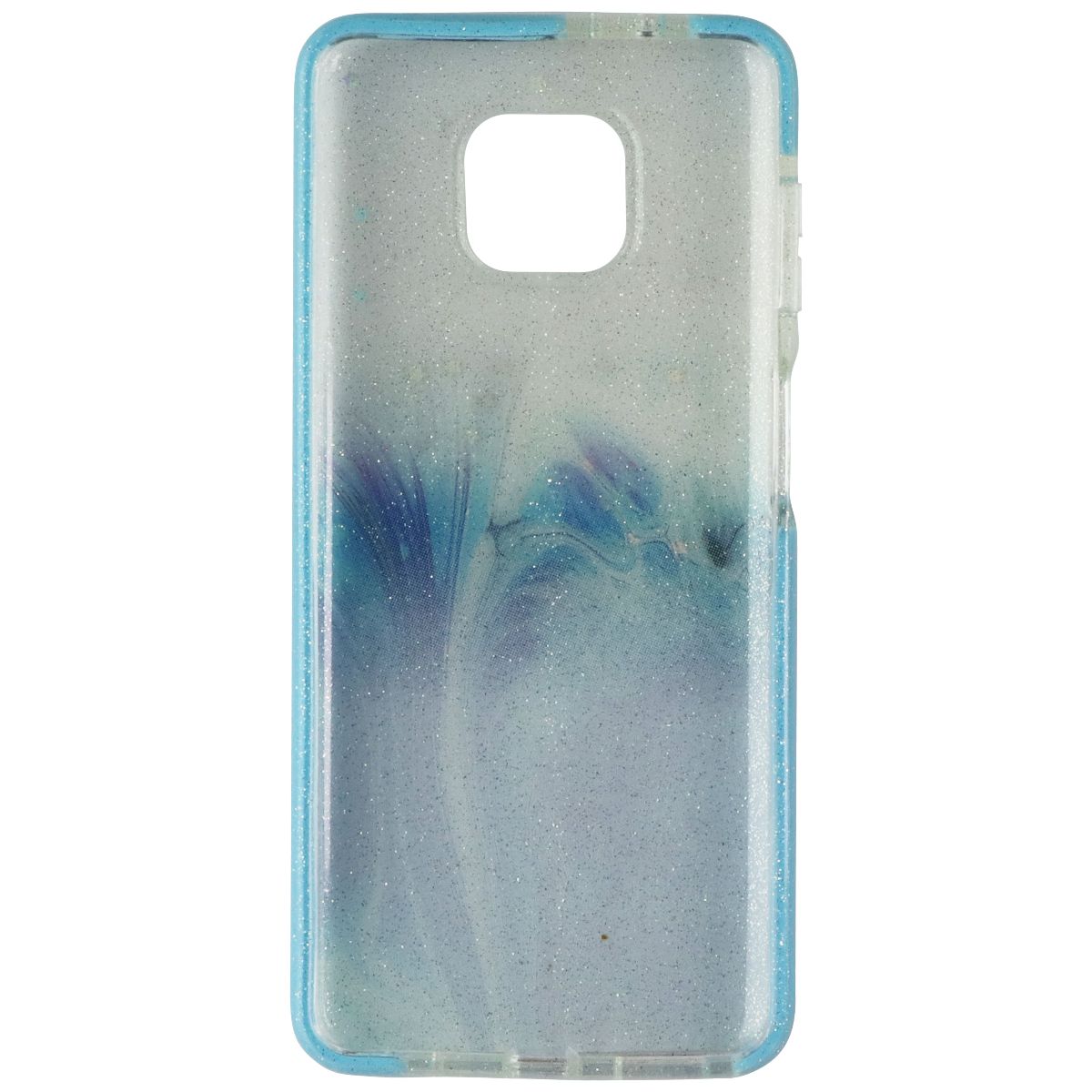 Zizo Divine Series Hard Case for Moto G Power (2021) - Blue Swirl/Star Glitter Cell Phone - Cases, Covers & Skins Zizo - Simple Cell Bulk Wholesale Pricing - USA Seller