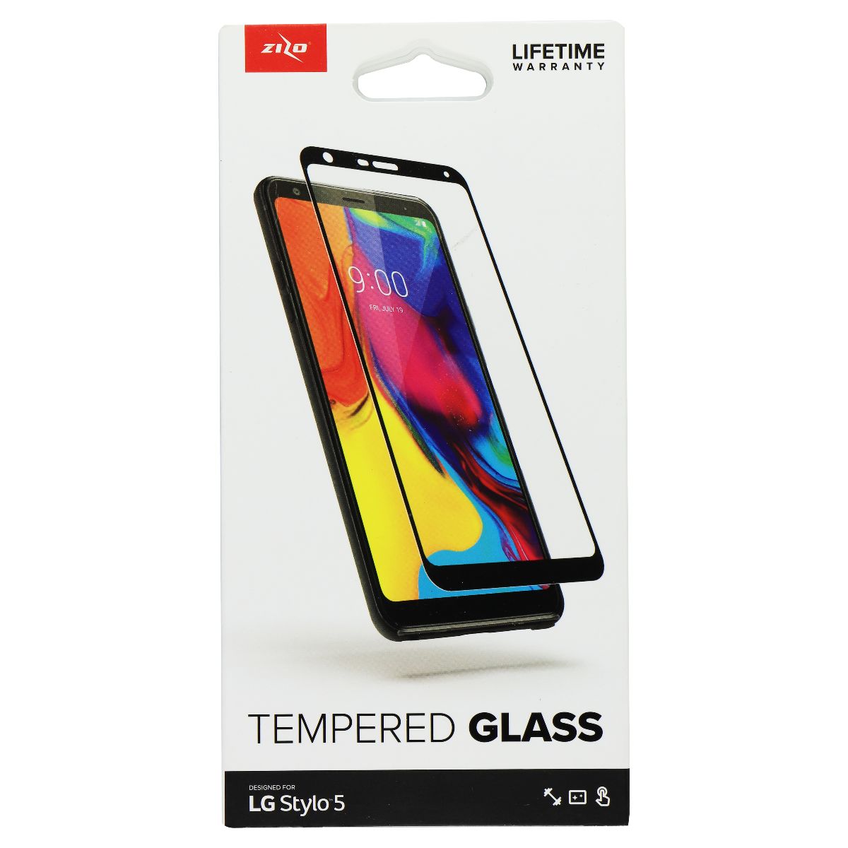 Zizo 9H Tempered Glass Screen Protector for LG Stylo 5 - Clear Cell Phone - Screen Protectors Zizo - Simple Cell Bulk Wholesale Pricing - USA Seller