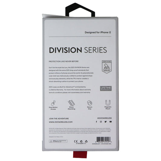 Zizo Division Series Case for Apple iPhone 12 Mini - Wanderlust Rose/White