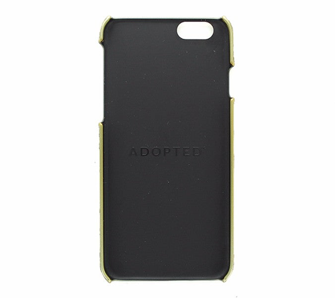 Adopted Leather Wrap Case for Apple iPhone 6 / 6S - White and Gold Cell Phone - Cases, Covers & Skins Adopted - Simple Cell Bulk Wholesale Pricing - USA Seller