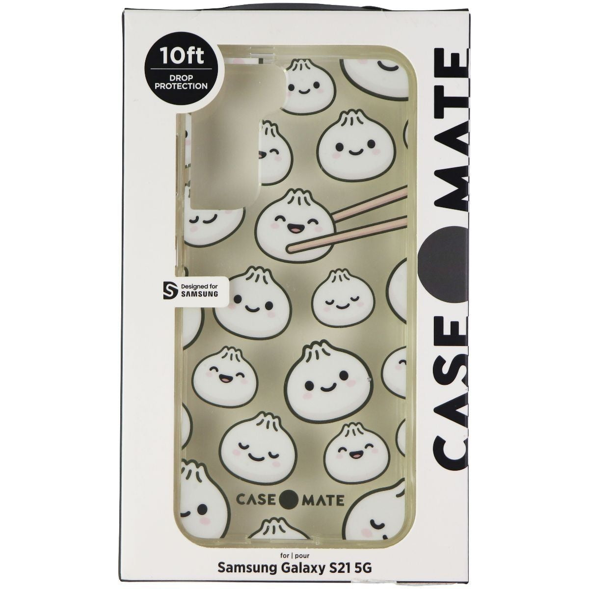 Case-Mate Prints Series Case for Samsung Galaxy S21 5G - Cute as a Dumpling Cell Phone - Cases, Covers & Skins Case-Mate - Simple Cell Bulk Wholesale Pricing - USA Seller