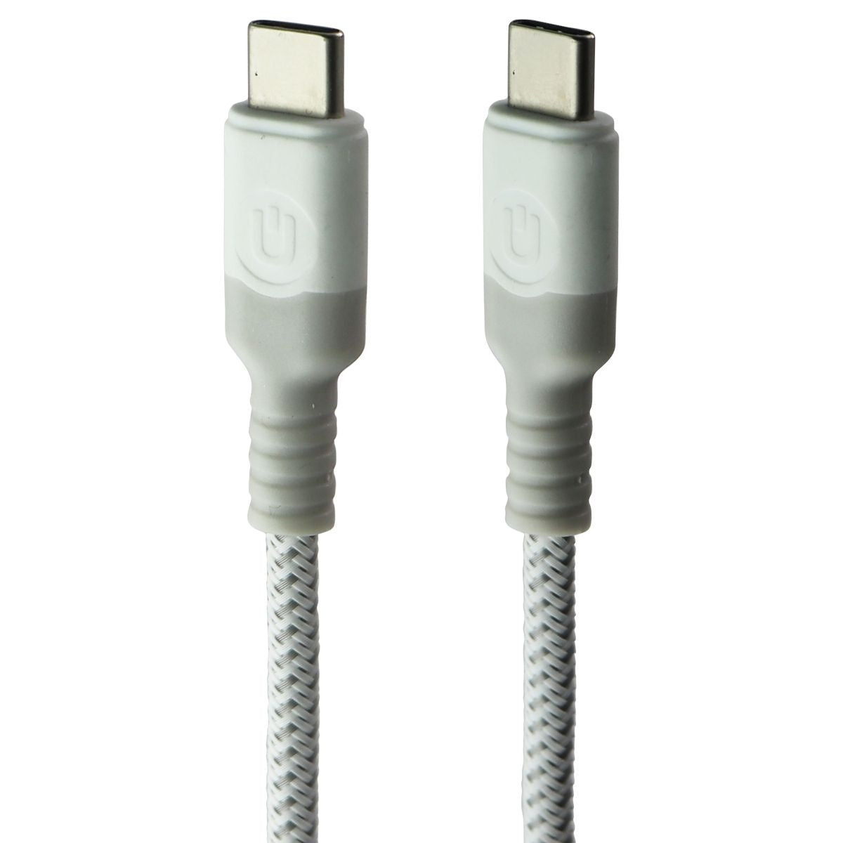 UBREAKIFIX (10-Ft) Durability Series USB-C to USB-C Cable - White Cell Phone - Cables & Adapters UBREAKIFIX - Simple Cell Bulk Wholesale Pricing - USA Seller