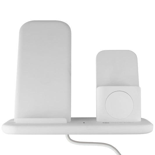 mWorks! mPOWER! 3-in-1 Multi-Function Wireless Charging Stand for Apple Watch Cell Phone - Chargers & Cradles mWorks! - Simple Cell Bulk Wholesale Pricing - USA Seller