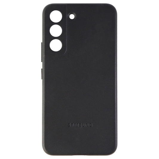 Samsung Leather Cover Case for Galaxy S22 - Black (EF-VS901LBEVZW) Cell Phone - Cases, Covers & Skins Samsung - Simple Cell Bulk Wholesale Pricing - USA Seller