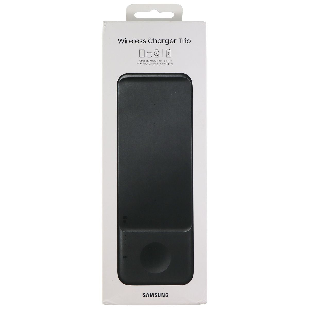 Samsung Wireless Charger Trio Pad for Qi Enabled Devices - Black (EP-P6300TBE) Cell Phone - Chargers & Cradles Samsung - Simple Cell Bulk Wholesale Pricing - USA Seller
