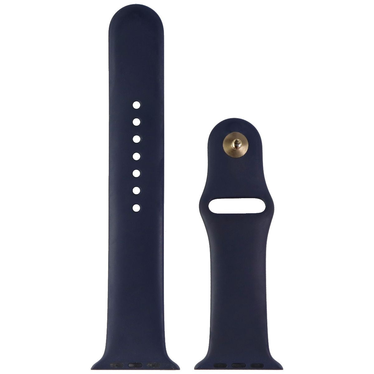 Apple 42mm Sport Band for Apple Watch 42/44/45mm - Midnight Blue/Gold (M/L Only) Smart Watch Accessories - Watch Bands Apple - Simple Cell Bulk Wholesale Pricing - USA Seller