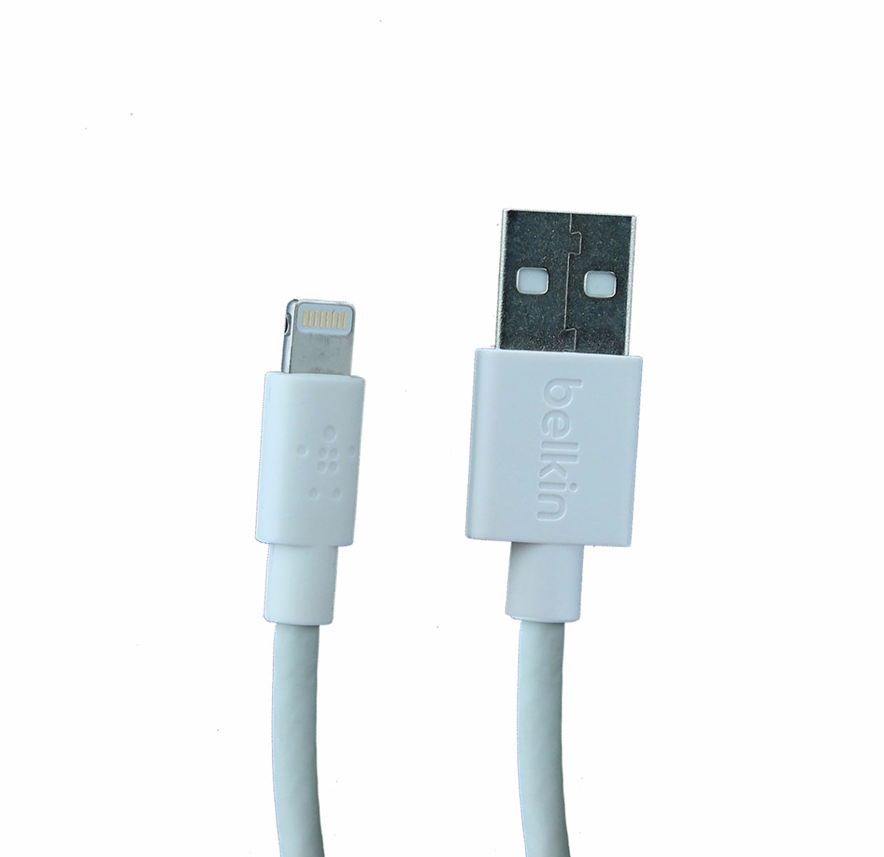 Belkin ( F8J023BT2M - WHT) 6.6Ft Charge/Sync Cable for iPhones - White Cell Phone - Cables & Adapters Belkin - Simple Cell Bulk Wholesale Pricing - USA Seller