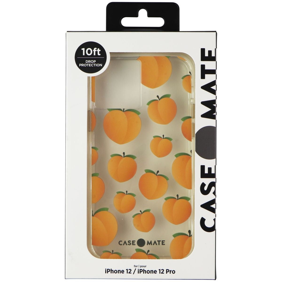 Case-Mate Prints Series Case for Apple iPhone 12/12 Pro - Just Peachy Cell Phone - Cases, Covers & Skins Case-Mate - Simple Cell Bulk Wholesale Pricing - USA Seller
