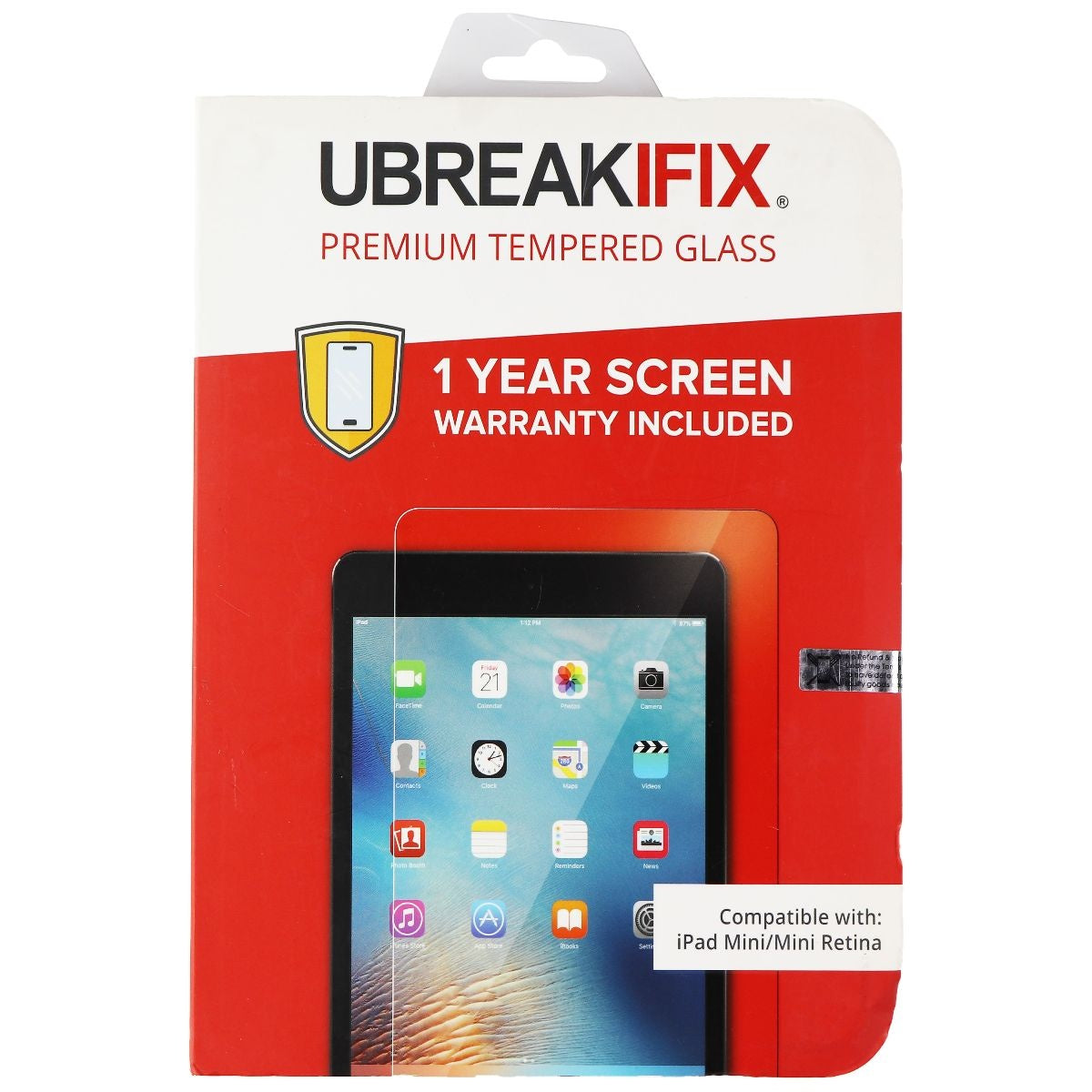 UBREAKIFIX Premium Tempered Glass for Apple iPad Mini / Mini Retina iPad/Tablet Accessories - Screen Protectors UBREAKIFIX - Simple Cell Bulk Wholesale Pricing - USA Seller