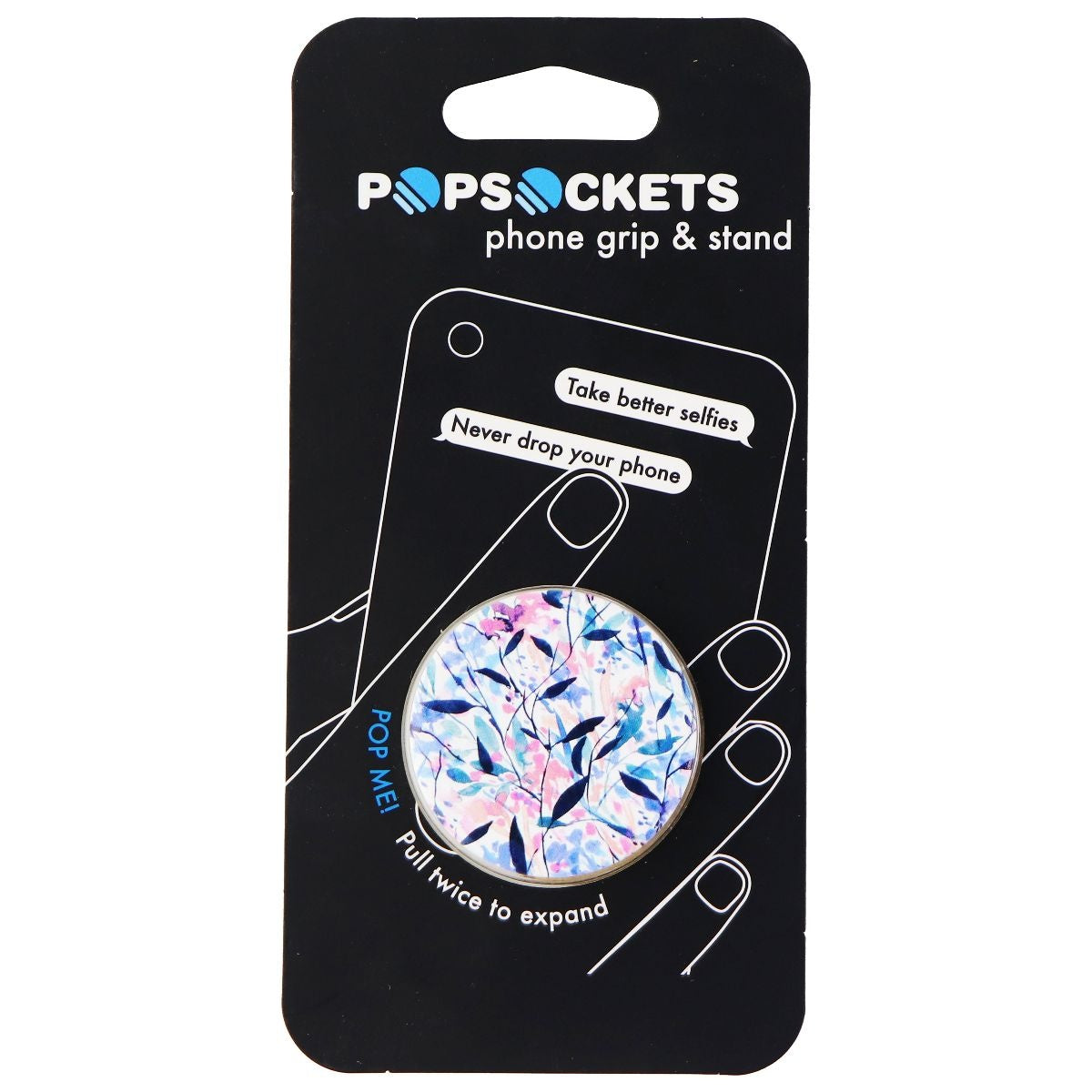 PopSockets: Collapsible Grip & Stand for Phones/Tablets - Wandering Wildflowers Cell Phone - Mounts & Holders PopSockets - Simple Cell Bulk Wholesale Pricing - USA Seller