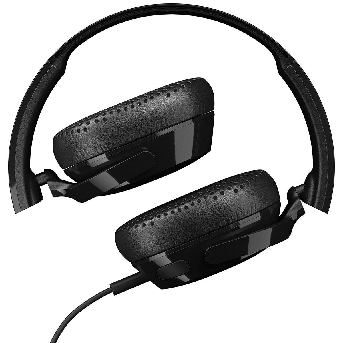 Skullcandy Riff Wired On-Ear Headphones - Black (S5PXY-L003) Portable Audio - Headphones Skullcandy - Simple Cell Bulk Wholesale Pricing - USA Seller