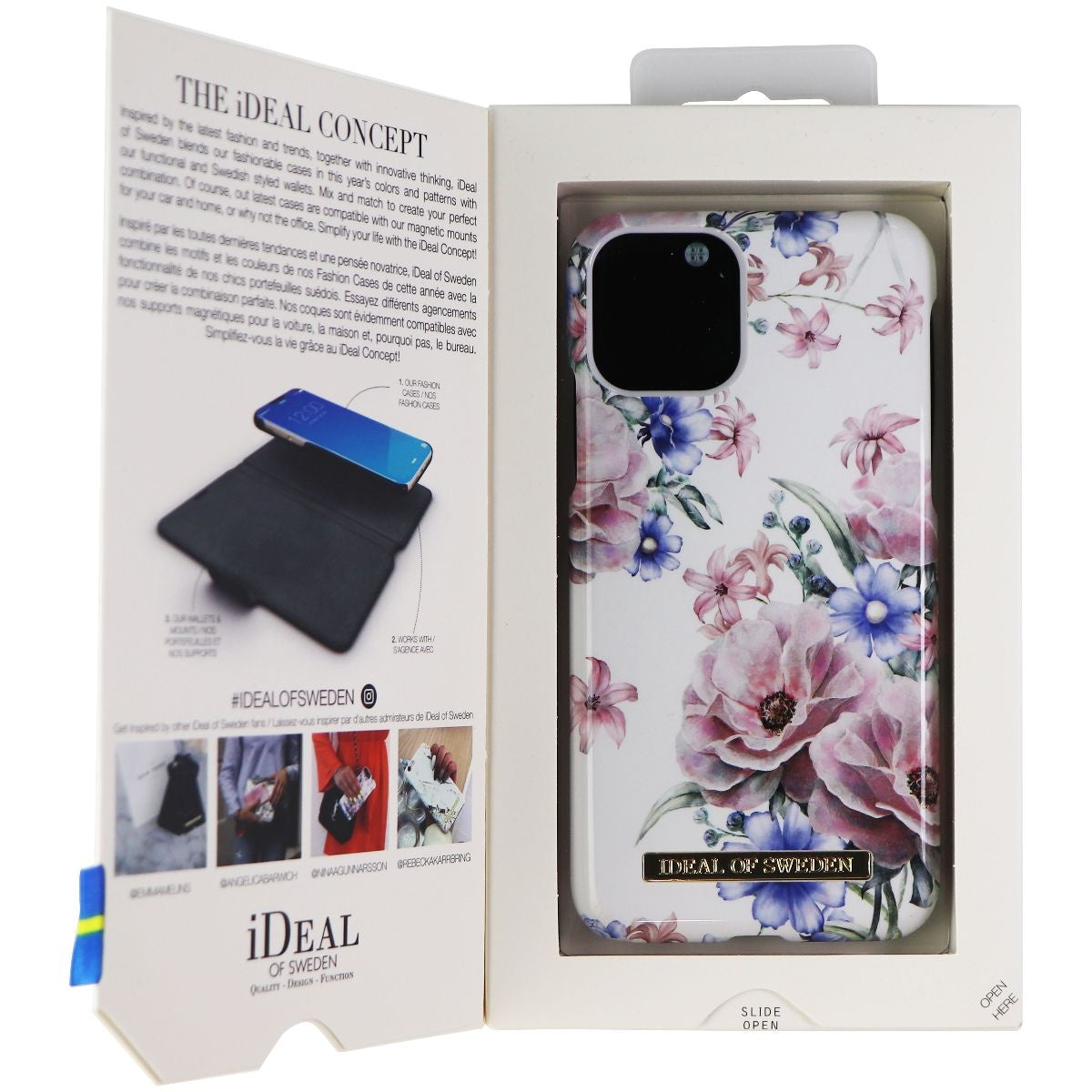 iDeal of Sweden Hardshell Case for Apple iPhone 11 Pro/Xs/X - Floral Romance Cell Phone - Cases, Covers & Skins iDeal of Sweden - Simple Cell Bulk Wholesale Pricing - USA Seller
