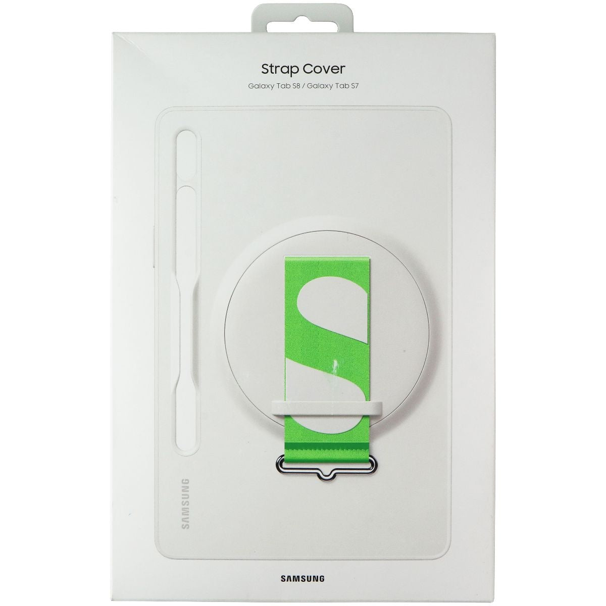 Samsung Swivel Strap Cover for Samsung Galaxy Tab S8 / Galaxy Tab S7 - White iPad/Tablet Accessories - Cases, Covers, Keyboard Folios Samsung - Simple Cell Bulk Wholesale Pricing - USA Seller