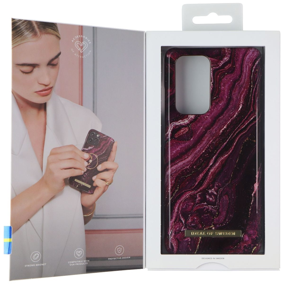 iDeal of Sweden Printed Case for Samsung Galaxy S21 Ultra 5G - Golden Plum Cell Phone - Cases, Covers & Skins iDeal of Sweden - Simple Cell Bulk Wholesale Pricing - USA Seller