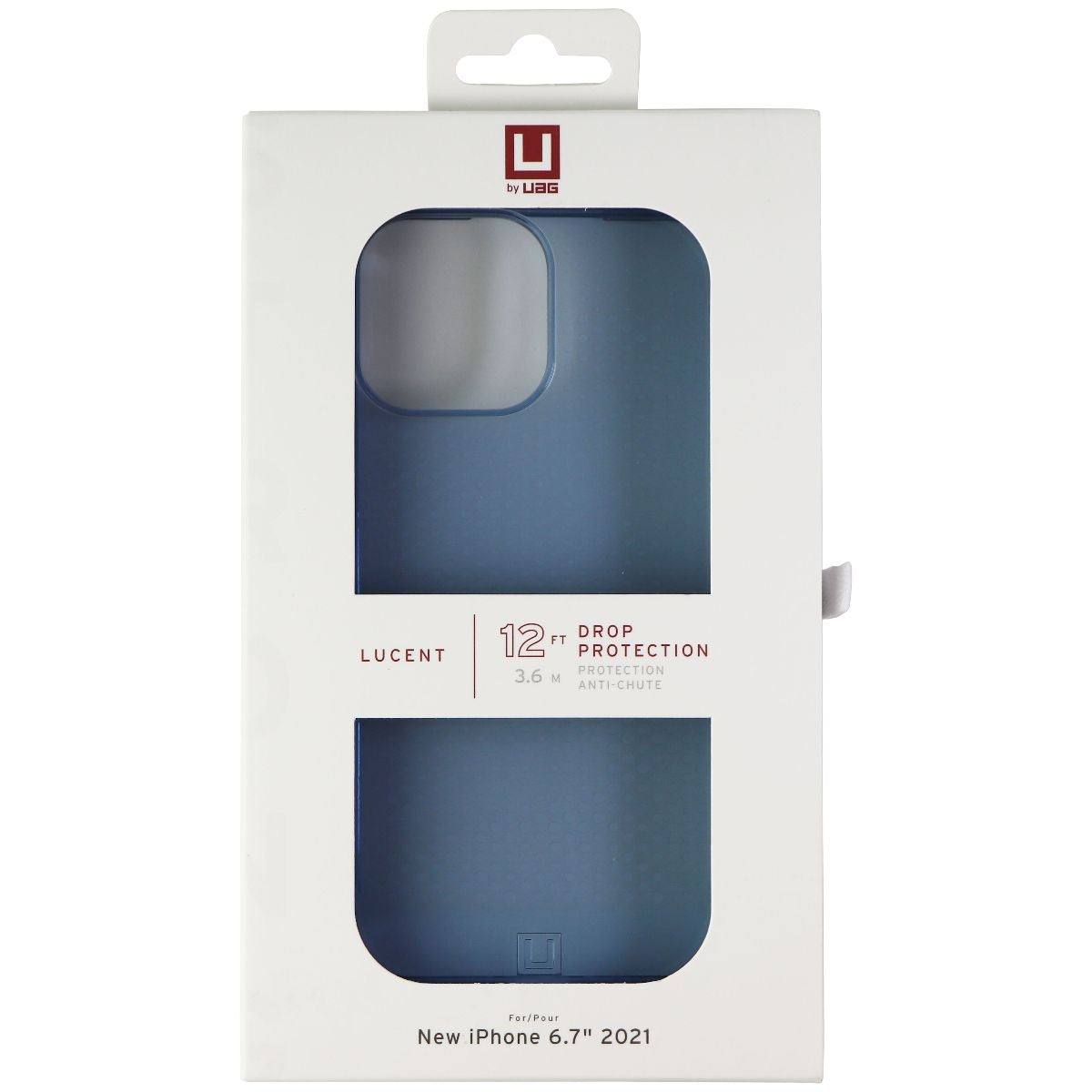 Urban Armor Gear Lucent Series Case for iPhone 13 Pro Max - Blue Cerulean Cell Phone - Cases, Covers & Skins Urban Armor Gear - Simple Cell Bulk Wholesale Pricing - USA Seller