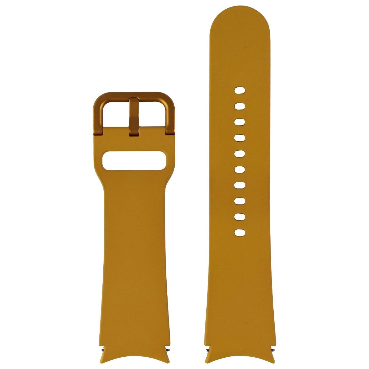 Samsung Sport Band for Galaxy Watch4 & Later - Mustard (20mm) Small/Medium (S/M) Smart Watch Accessories - Watch Bands Samsung - Simple Cell Bulk Wholesale Pricing - USA Seller