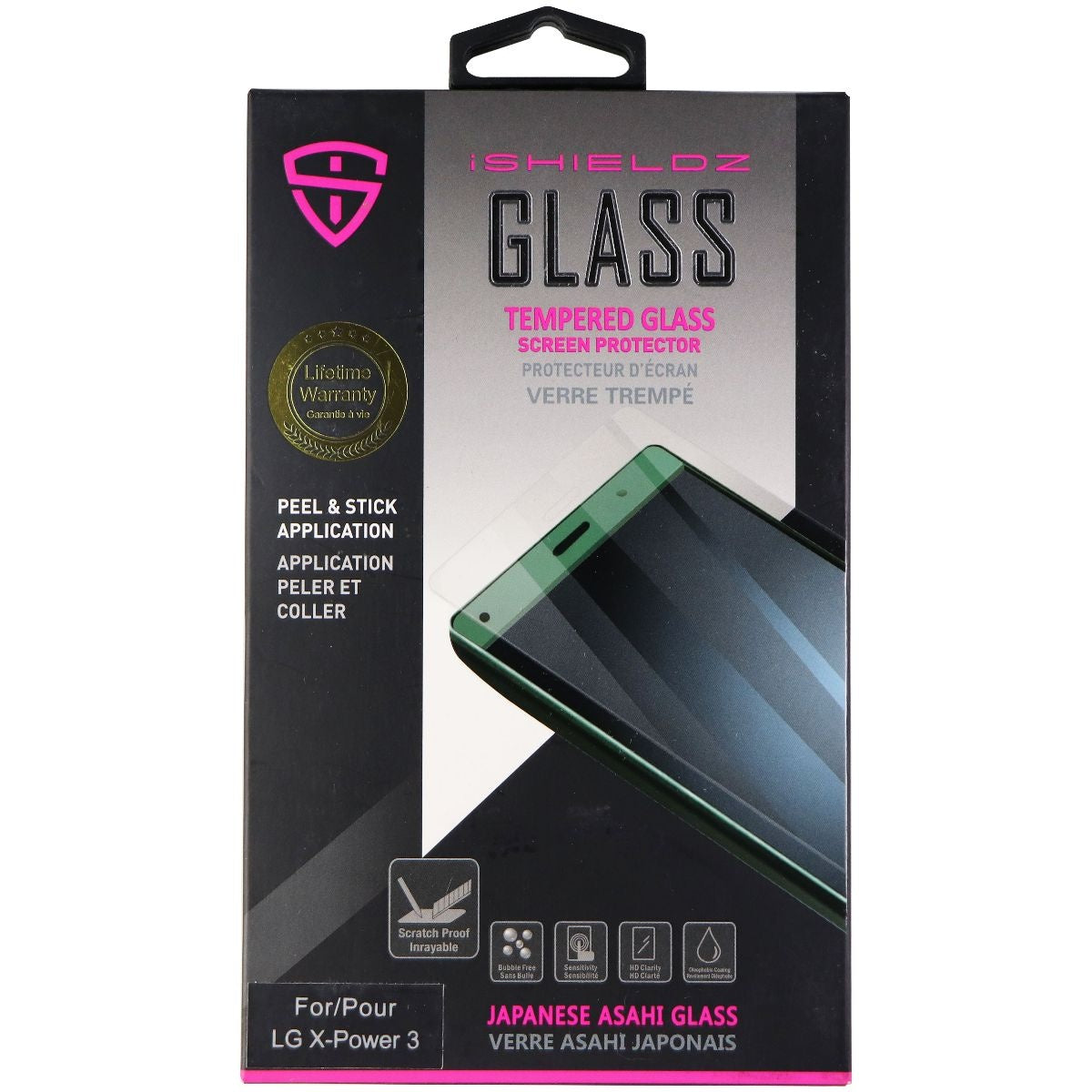 iShieldz Asahi Tempered Glass Screen Protector for LG X-Power 3 - Clear Cell Phone - Screen Protectors iShieldz - Simple Cell Bulk Wholesale Pricing - USA Seller
