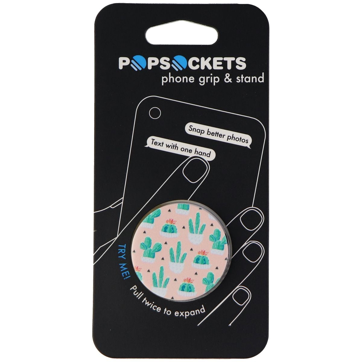 PopSockets: Collapsible Grip & Stand for Phones and Tablets - Cactus Pot Cell Phone - Mounts & Holders PopSockets - Simple Cell Bulk Wholesale Pricing - USA Seller
