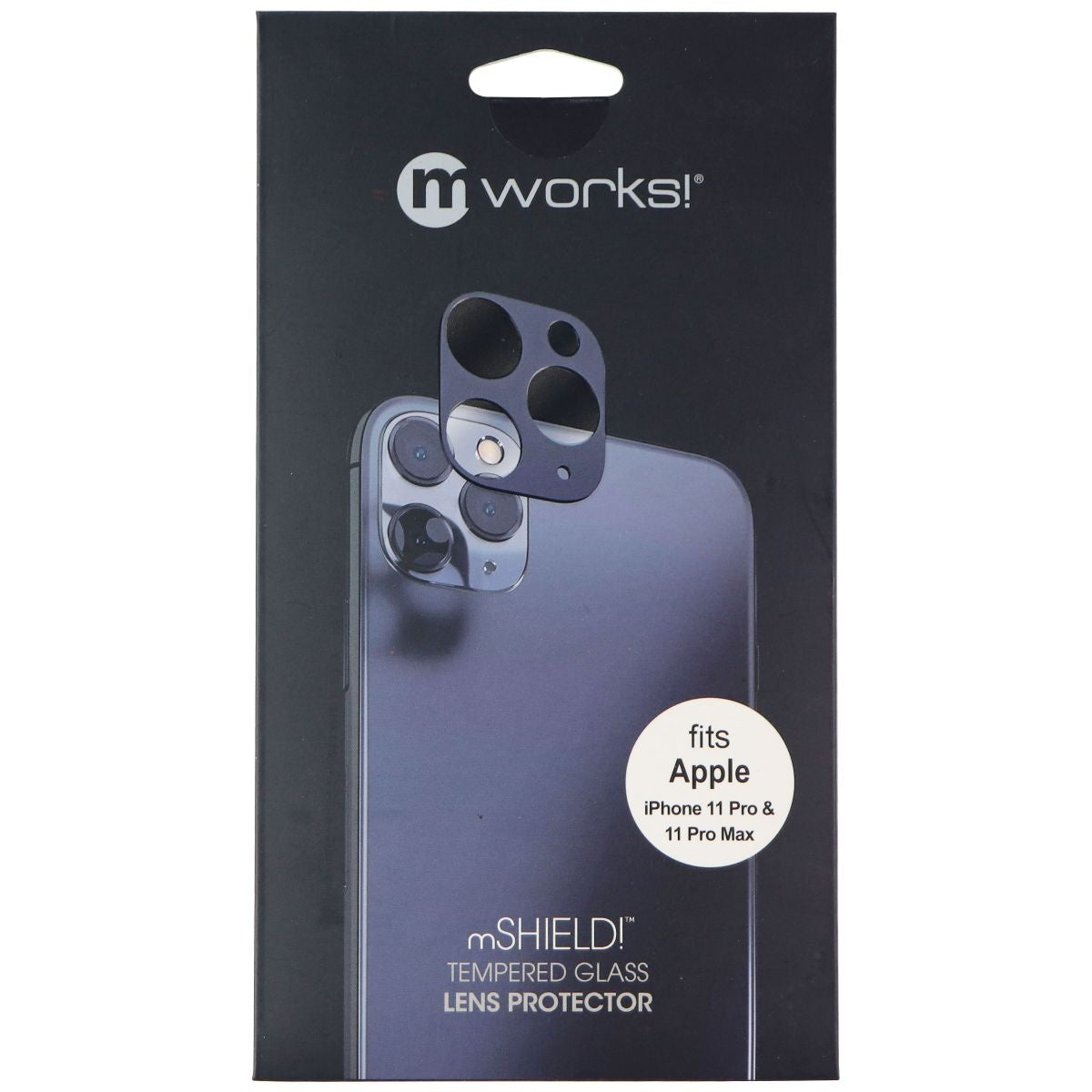 mWorks! Tempered Glass Camera Lens Protector for iPhone 11 Pro and 11 Pro Max Cell Phone - Screen Protectors mWorks! - Simple Cell Bulk Wholesale Pricing - USA Seller