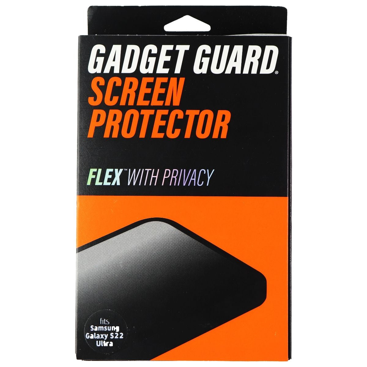 Gadget Guard Flex Privacy Screen Protector for Samsung Galaxy S22 Ultra - Clear Cell Phone - Screen Protectors Gadget Guard - Simple Cell Bulk Wholesale Pricing - USA Seller