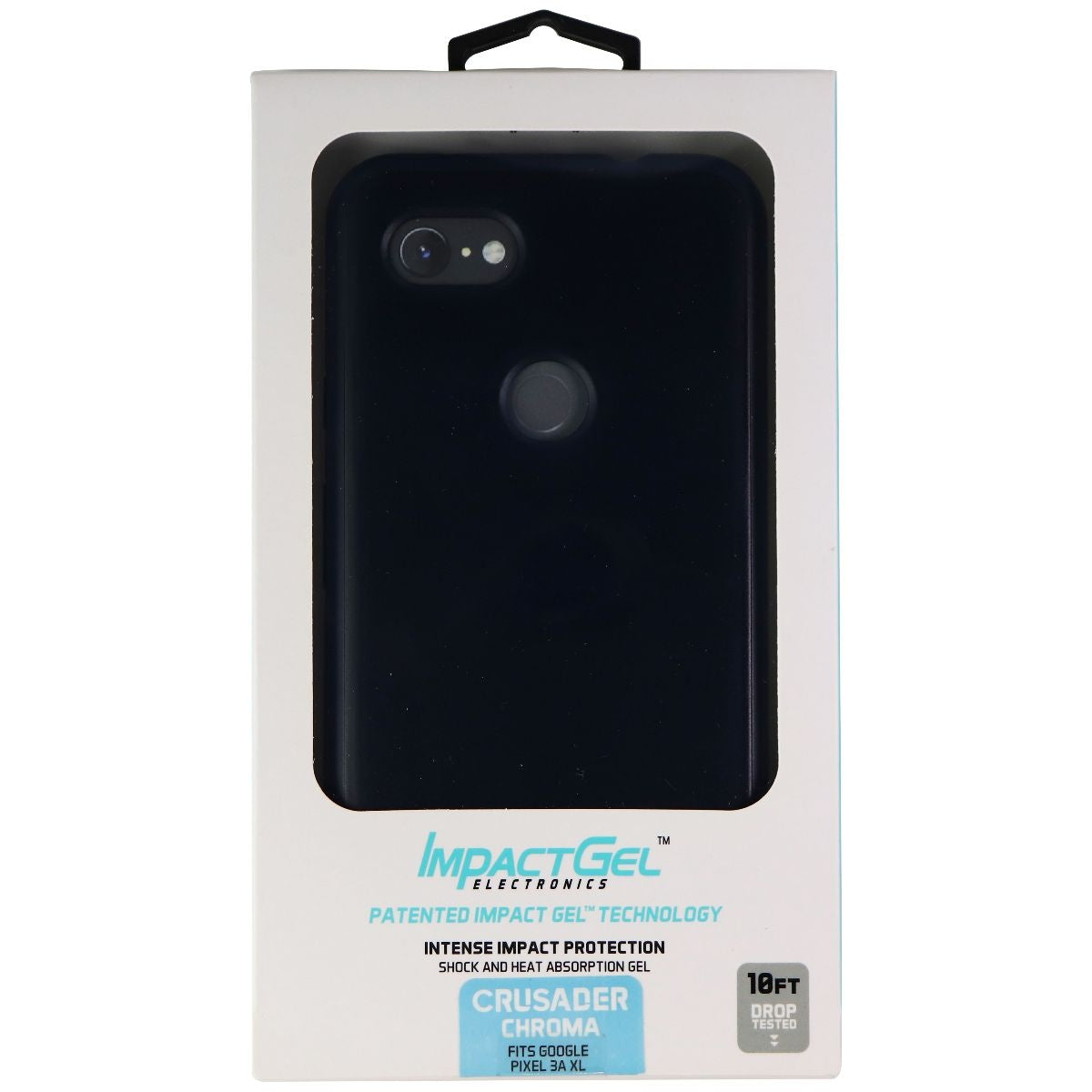 Impact Gel Crusader Chroma Series Case for Google Pixel 3A XL - Blue Cell Phone - Cases, Covers & Skins Impact Gel - Simple Cell Bulk Wholesale Pricing - USA Seller