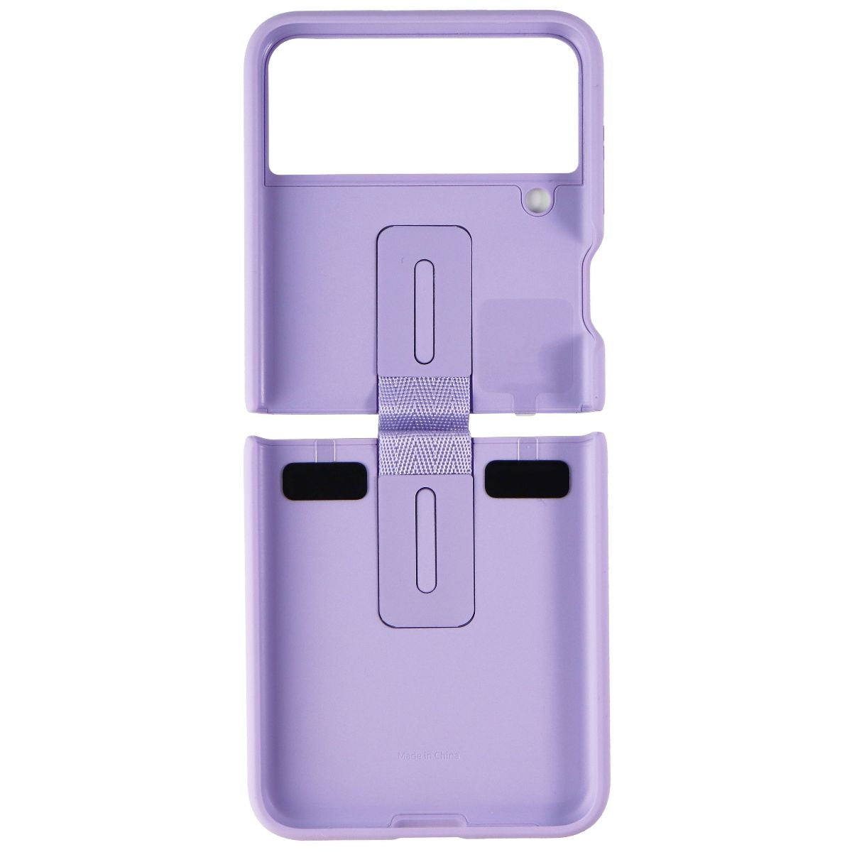 Samsung Silicone Protective Cover with Ring for Galaxy Z Flip3 5G - Lavender Cell Phone - Cases, Covers & Skins Samsung Electronics - Simple Cell Bulk Wholesale Pricing - USA Seller