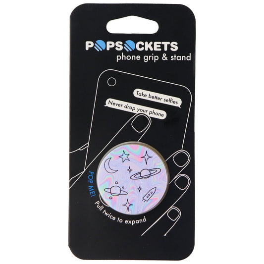 PopSockets: Collapsible Grip and Stand for Phones and Tablets - Space Doodle Cell Phone - Mounts & Holders PopSockets - Simple Cell Bulk Wholesale Pricing - USA Seller