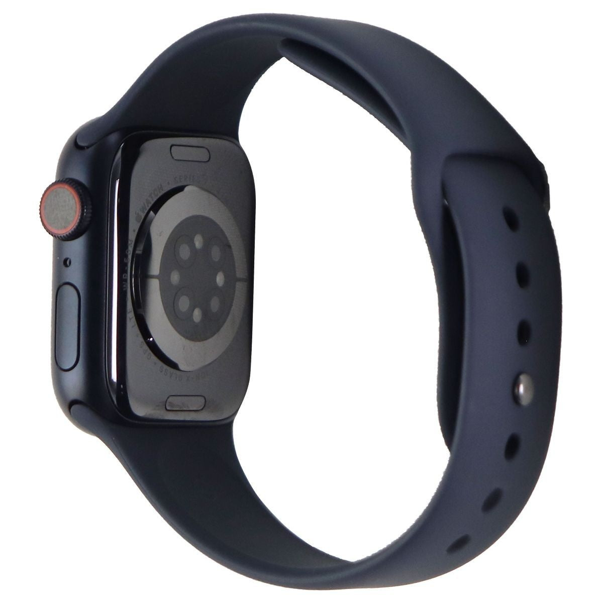 Apple Watch Series 7 (A2475) GPS + Cellular - 41mm Midnight Aluminum/Sport Band Smart Watches Apple - Simple Cell Bulk Wholesale Pricing - USA Seller