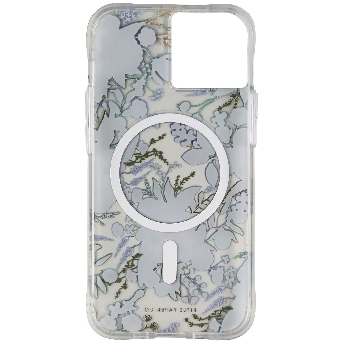 Rifle Paper Co. Designer Case for MagSafe for iPhone 13 - Garden Party Blue Cell Phone - Cases, Covers & Skins Case-Mate - Simple Cell Bulk Wholesale Pricing - USA Seller