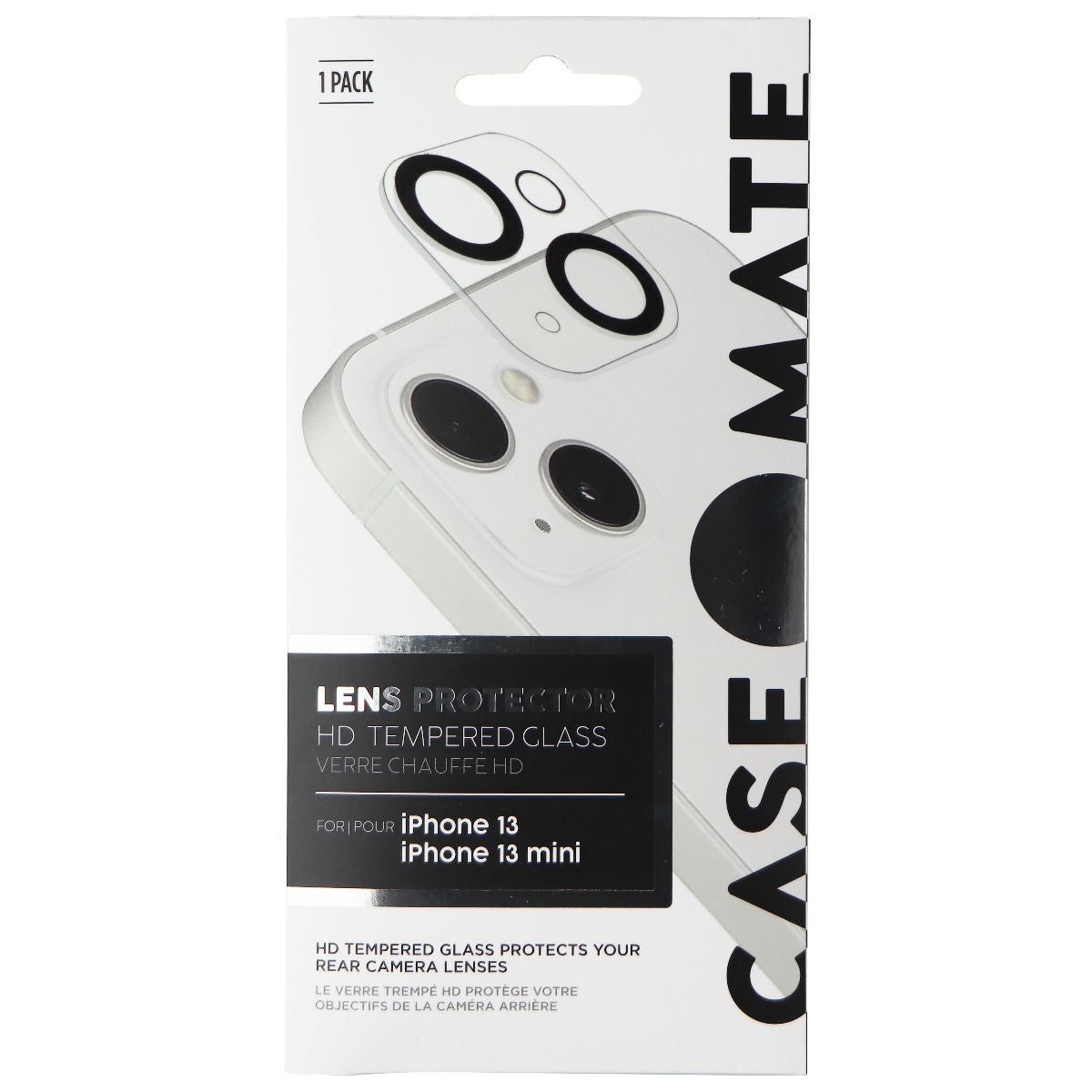 Case-Mate Lens Protector HD Tempered Glass for Apple iPhone 13 and 13 mini Cell Phone - Other Accessories Case-Mate - Simple Cell Bulk Wholesale Pricing - USA Seller
