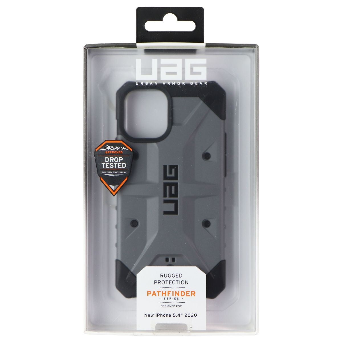 URBAN ARMOR GEAR Pathfinder Series Case for Apple iPhone 12 Mini - Silver Cell Phone - Cases, Covers & Skins Urban Armor Gear - Simple Cell Bulk Wholesale Pricing - USA Seller