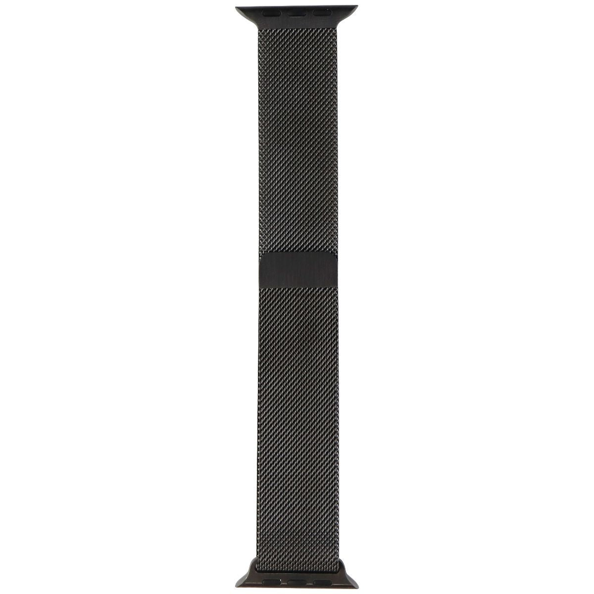Apple Official Stainless Steel Milanese Loop for Apple Watches - 45mm/Graphite Smart Watch Accessories - Watch Bands Apple - Simple Cell Bulk Wholesale Pricing - USA Seller