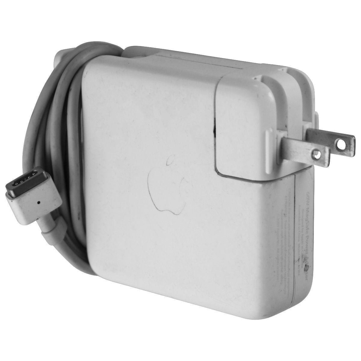 Apple 60W MagSafe Power Adapter - White (A1184, Old Model) - Folding Plug Only Computer Accessories - Laptop Power Adapters/Chargers Apple - Simple Cell Bulk Wholesale Pricing - USA Seller