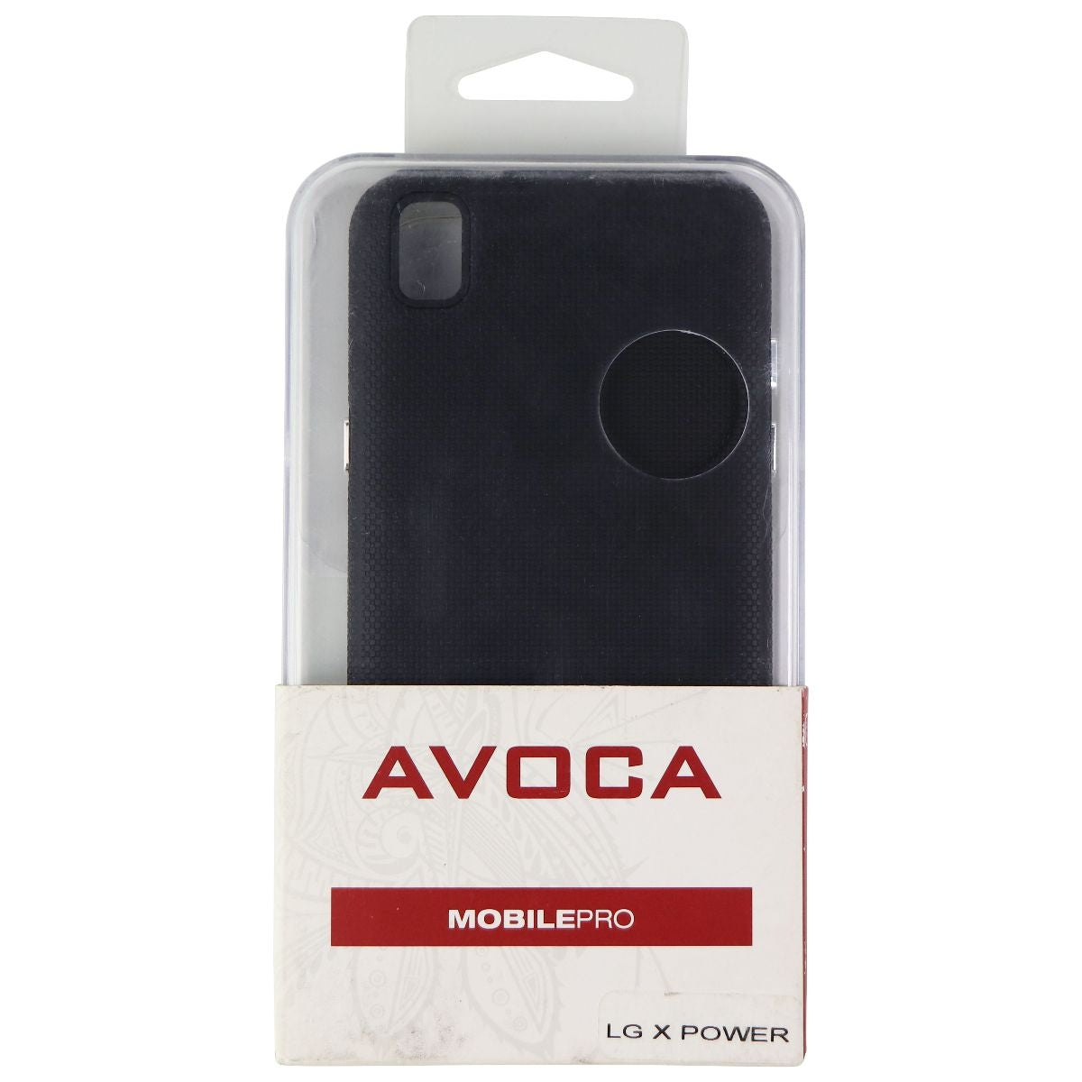 Avoca MobilePro Hardshell Case for LG X Power (2016 Model) - Black Cell Phone - Cases, Covers & Skins Avoca - Simple Cell Bulk Wholesale Pricing - USA Seller