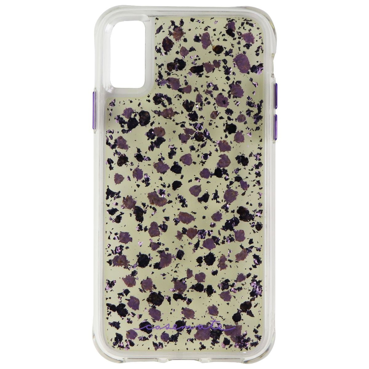 Case-Mate Genuine Flowers Hard Case for Apple iPhone X - Ditsy Petals Purple Cell Phone - Cases, Covers & Skins Case-Mate - Simple Cell Bulk Wholesale Pricing - USA Seller