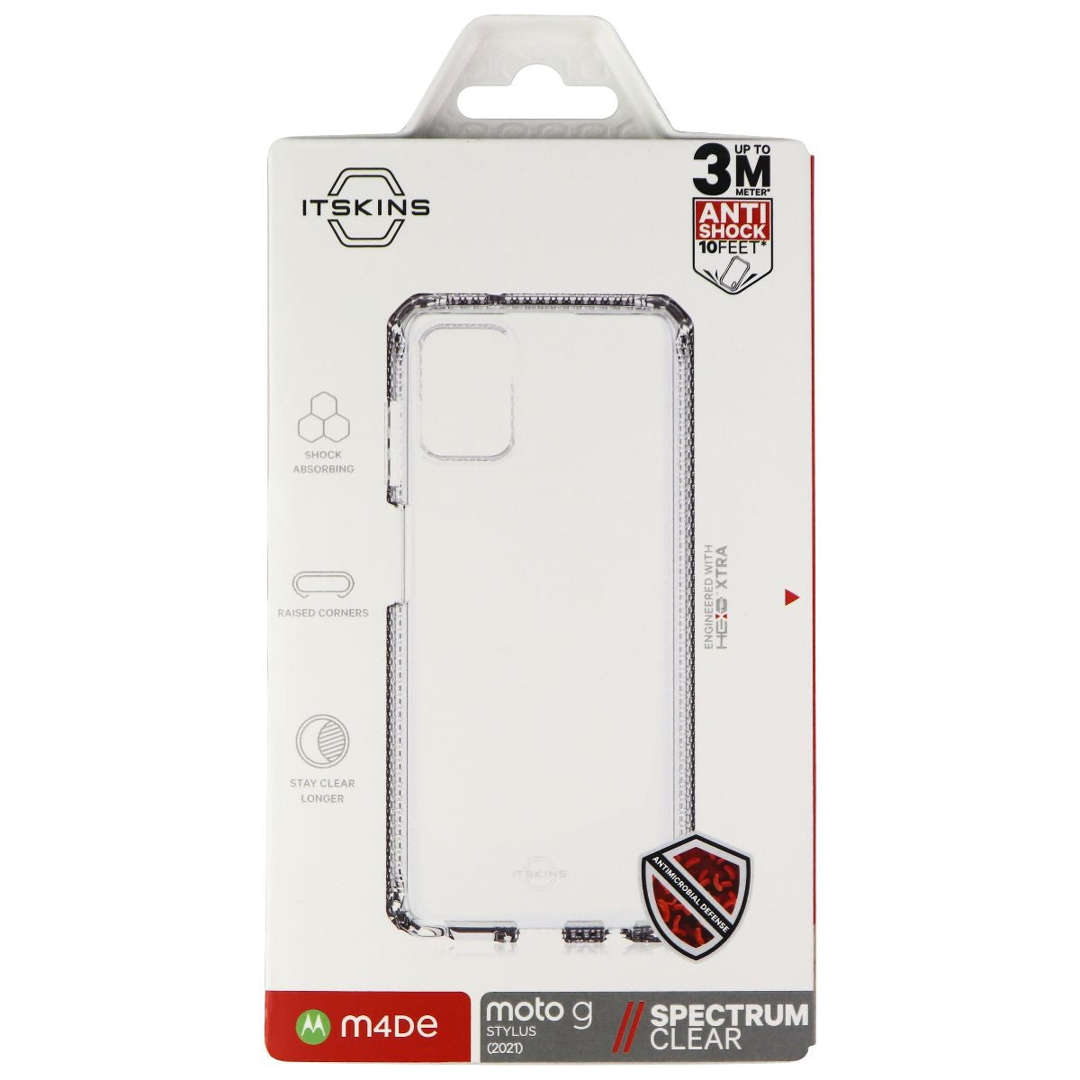 ITSKINS Spectrum Clear Flexible Case for Moto G Stylus (2021) - Transparent Cell Phone - Cases, Covers & Skins ITSKINS - Simple Cell Bulk Wholesale Pricing - USA Seller