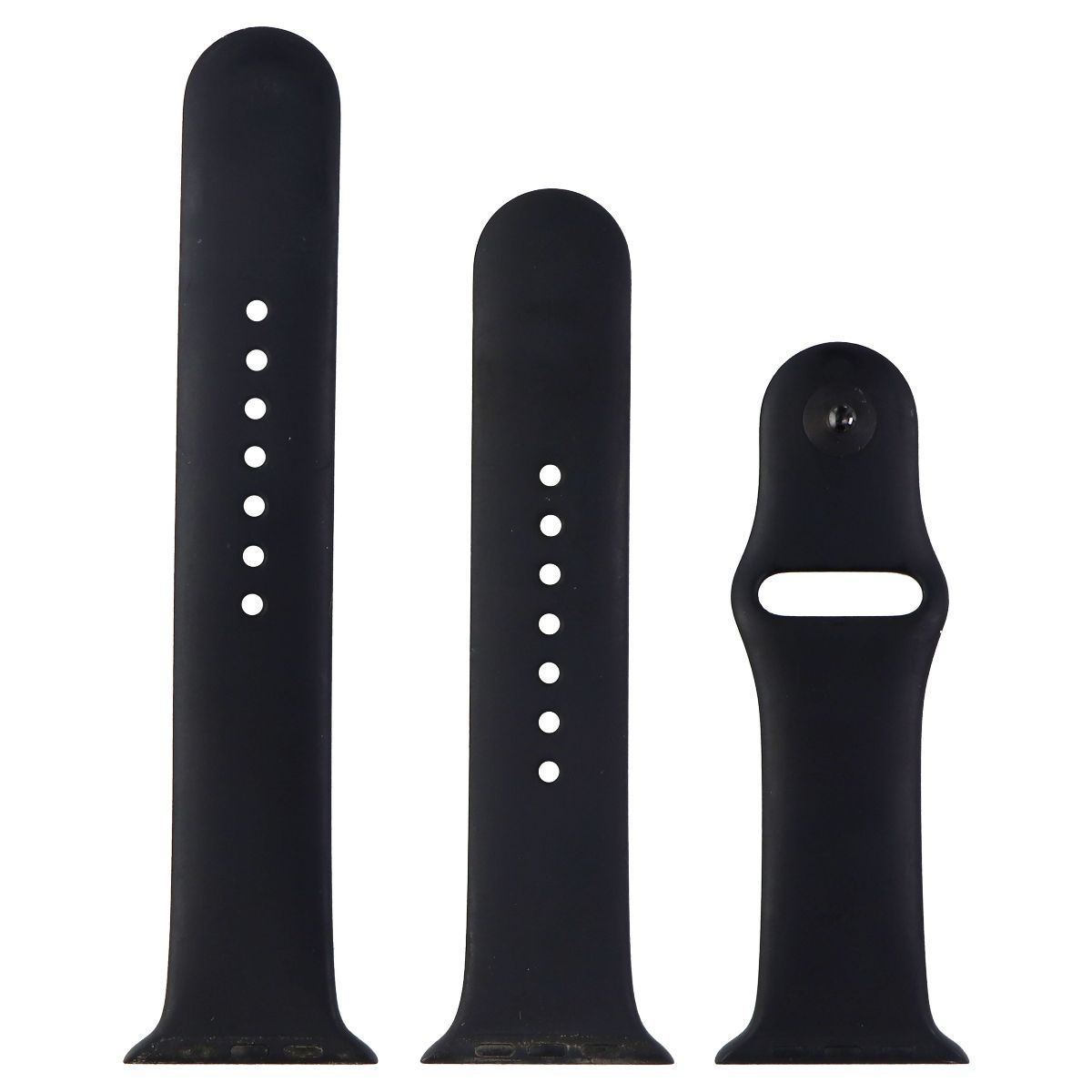 Apple (42mm) Sport Band for Apple Watch 42/44/45mm All Series - Black/Space Gray