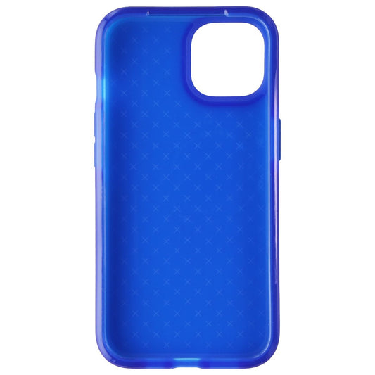 Tech21 Evo Check Series Flexible Gel Case for Apple iPhone 14 - Blue