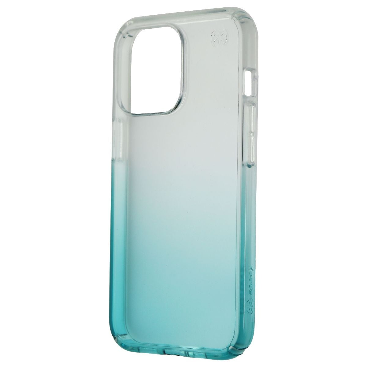 Speck Presidio Perfect Clear Ombre Case for iPhone 13 Pro - Clear/Teal Fade Cell Phone - Cases, Covers & Skins Speck - Simple Cell Bulk Wholesale Pricing - USA Seller