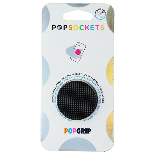 PopSOCKETS Knurled Texture Black Smartphone Accessory for iPhone Android Cell Phone - Mounts & Holders PopSockets - Simple Cell Bulk Wholesale Pricing - USA Seller