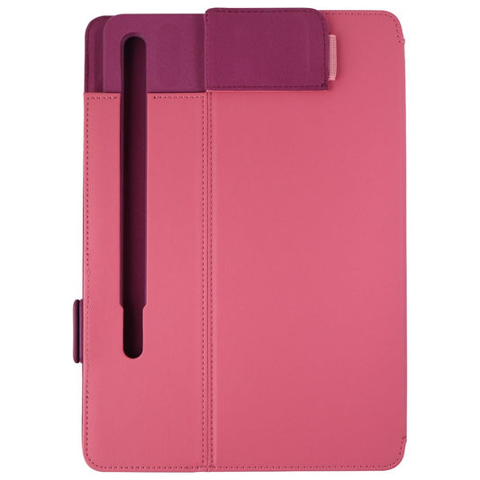 Speck Balance Series Folio Case for Samsung Galaxy Tab S7 - Royal Pink/Burgundy