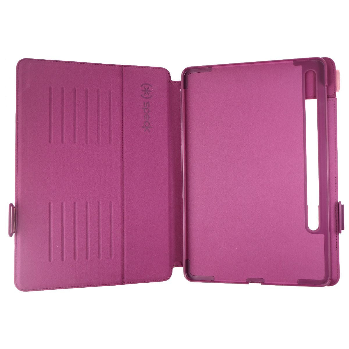 Speck Balance Series Folio Case for Samsung Galaxy Tab S7 - Royal Pink/Burgundy iPad/Tablet Accessories - Cases, Covers, Keyboard Folios Speck - Simple Cell Bulk Wholesale Pricing - USA Seller