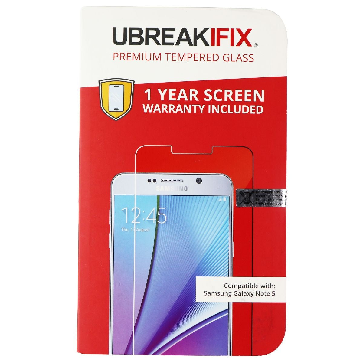 UBREAKIFIX Premium Tempered Glass for Samsung Galaxy Note5 - Clear Cell Phone - Screen Protectors UBREAKIFIX - Simple Cell Bulk Wholesale Pricing - USA Seller