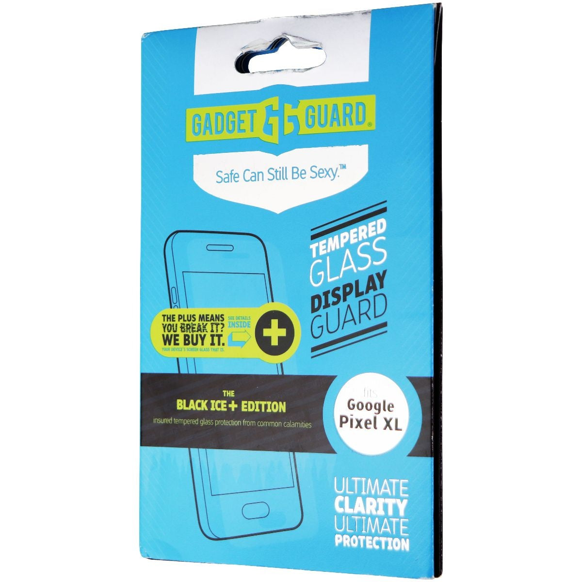 Gadget Guard (Black Ice+) Screen Protector for Google Pixel XL (1st Gen) - Clear Cell Phone - Screen Protectors Gadget Guard - Simple Cell Bulk Wholesale Pricing - USA Seller